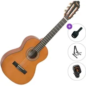 Valencia VC202 Standard SET Antique Natural Polovična klasična kitara za otroke