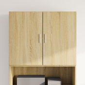 Zidni ormaric boje hrasta 80x42,5x64 cm konstruirano drvo
