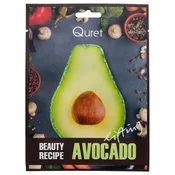 Quret Beauty Recipe Mask - Avokado - Lifting maska z izvlečkom avokada
