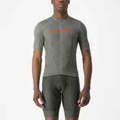 Castelli Moški Dres Prologo Lite - Gunmetal Gray/Brilliant Orange, XL