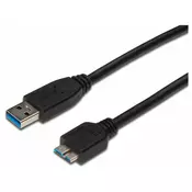 Digitus USB 3.0 kabal, AK-300116-018-S