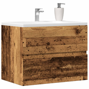Kupaonski ormaric boja drva 60x38,5x45 cm konstruirano drvo