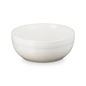 Servirna skleda COUPE 20 cm, 1,6 l, MERINGUE, kamnita posoda, Le Creuset