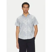 Guess  SS REG PKT COLLAR SHIRT  Modra