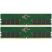 Kingston kvr48u40bs8k2-32 memorija 32GB(16GBX2)/DIMM/DDR5/4800MHz/crna ( KVR48U40BS8K2-32 )