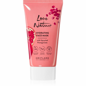 Oriflame Love Nature Upcycled Pomegranate hidratantna maska za lice 30 ml