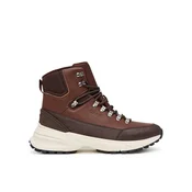 Gležnjarji Calvin Klein Hike Runner Mid Laceup Lth HM0HM02323 Rjava