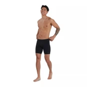 Mens swimsuit speedo eco endurance+ v-cut mid jammer black xxl - uk40