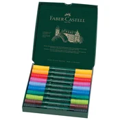 MARKER OBOSTRANI AKVAREL 10BOJA ALBRECHT DÜRER FABER CASTELL 160310 SORTIRANO