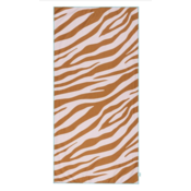 Swim Essentials brisača za plažo iz mikrovlaken 135 x 65 Zebra Orange