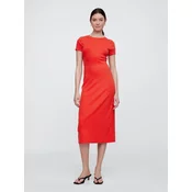 GAP Knitted midi dress with cutouts - Womens