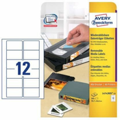 Avery Zweckform etikete L4742REV-25, 78.7 x 46.6 mm, odstranljive