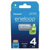 Panasonic baterija Eneloop AA Punjive(BK-3MCDE/4CP) 4 kom.
