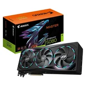 Gigabyte Graficka kartica GeForce RTX 5080 AORUS MASTER GV-N5080AORUS M-16GD, 16GB, 256bit