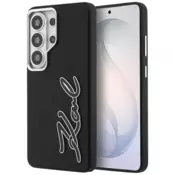 Originalen KARL LAGERFELD ovitek Samsung Galaxy S26 Ultra 5G - črn - KLHCS26LPGFKSRSK