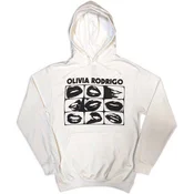 Olivia Rodrigo Threshold Lips Grid White M Kapuco