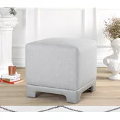 Atelier del Sofa Tabure Lenover, 50x47x50cm, Sivi