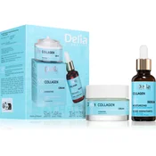 Delia Cosmetics Collagen Set darilni set za obraz, vrat in dekolte