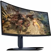 Dell Gaming zakrivljeni monitor 34 inch AW3425DWM 180Hz WQHD FreeSync Alienware