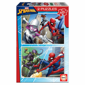 Puzzle Spiderman Educa 2x48 delov od 4 leta