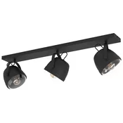 Eglo 390045 - Reflektor UPANEMA 3xE27/28W/230V črna