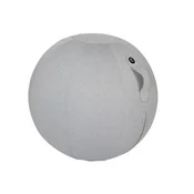 Ergonomska sedežna žoga Alba - siva, 65 cm
