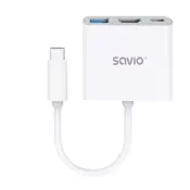 Savio USB 3.0 C višeportni hub (AK-48)