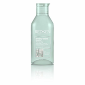 Redken Amino mint čistilni šampon za občutljivo kožo in hitro mastne lase (Shampoo) (Objem 300 ml)
