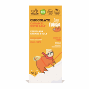 shumee Čokoladna karamela s soljo BIO 50g Super Fudgio