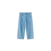 MANGO KIDS Kavbojke LASER moder denim