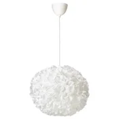 VINDKAST Viseča svetilka, bela, 50 cm