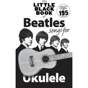 Wise Publications The Little Black Book of Beatles Songs For Ukulele Note (Kot novo)