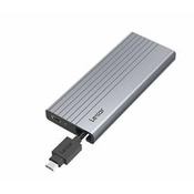 Lexar SSD Box E10 M.2 NVMe/SATA, USB 3.2 do 10 Gb/s, z vgrajenim kablom