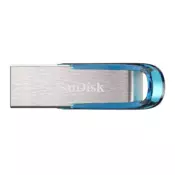 Sandisk Ultra Flair 64GB USB3.0spominski ključek- moder