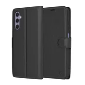 Etui Techsuit Leather Folio za Samsung Galaxy S24 - črn