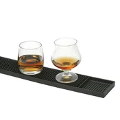 ich-zapfe Strežna guma mat za bar 8 x 60 cm z dvignjenim robom, (5000216009)