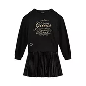 Guess Vsakodnevna obleka J5BK31 KAUH0 Črna Regular Fit
