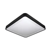 LED plafonsko svetlo sa senzorom WILTON LED/24W/230V 4000K 33x33 cm crno