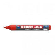 Marker za bijelu ploču 1,5-3mm Edding 360 okrugli vrh crveni