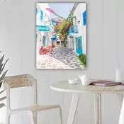 Wallity Dekorativna slika na platnu, 70x100cm, Šarena