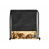 Head HEAD Black Gold Luxury Leatherette Back Pouch/Back Bag, HD-352, 507019017