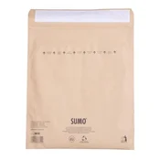 Mehurčkaste kuverte iz recikliranega materiala SUMO 23,5 x 26,5 cm rjave barve