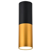 Tube Ceiling 1X15W Gu10 5,8/12 Black & Gold
