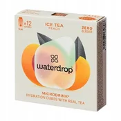 Kocke peneče vode Waterdrop, ledeni čaj breskev 25,2 g