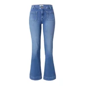 WRANGLER Kavbojke, modra