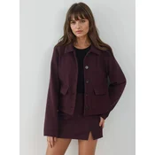 Hiccup Prehodna jakna Jacken mauve