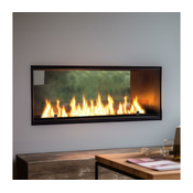 InFire - Vgradni BIO kamin 48,5x123,5 cm 6kW črna