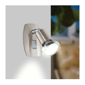 Eglo 902364 - LED svetilka za vtičnico MINI 1xGU10/2,8W/230V mat krom