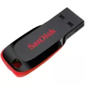 SANDISK 64GB USB Cruzer Blade  USB 2.0 64GB Crna/crvena