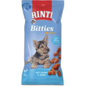 Rinti Bittes puppy koščki s piščancem in govedino 75g - Rinti - Mehki mesni priboljški - Brez sladkorja